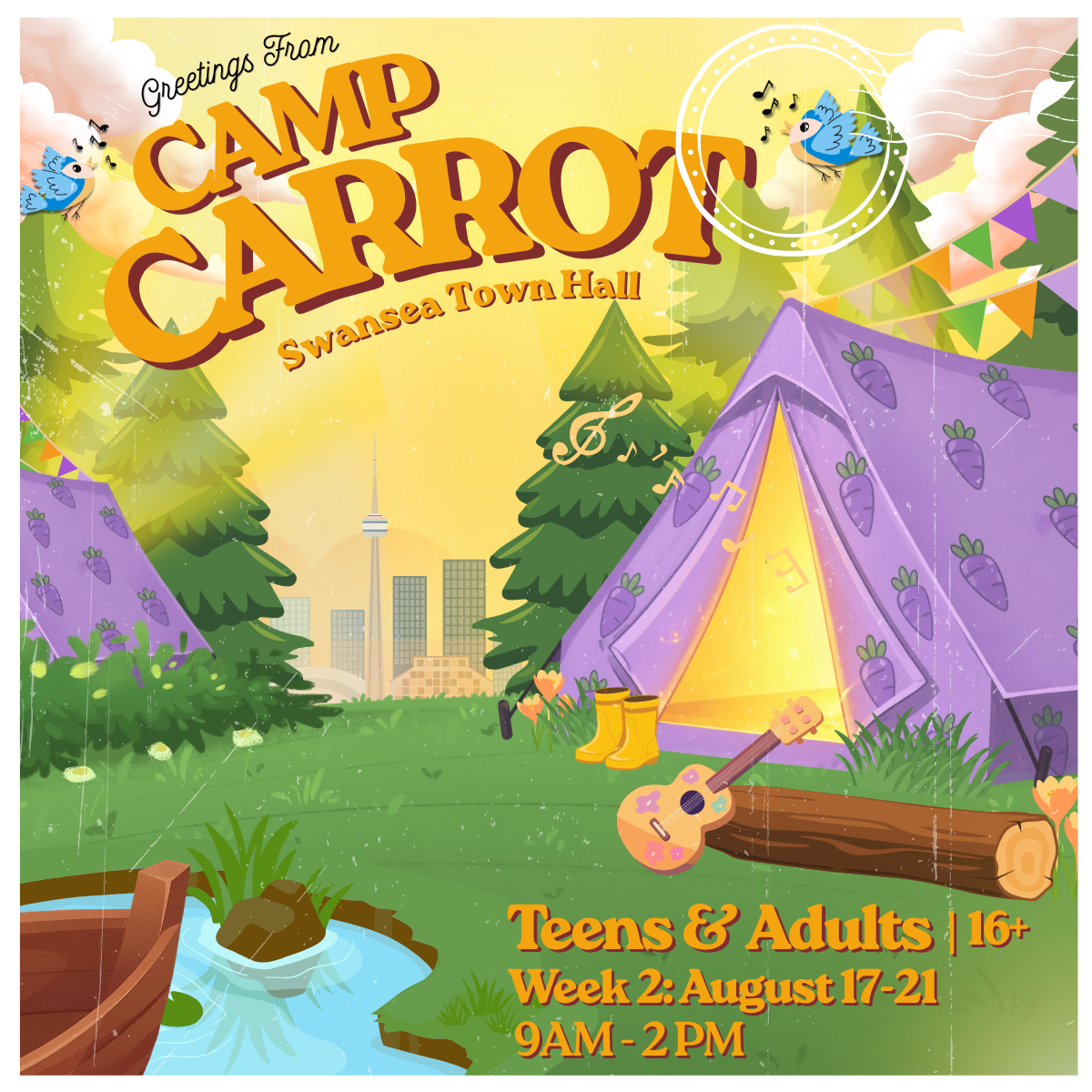 Teens & Adults Camp Carrot Summer (Toronto)