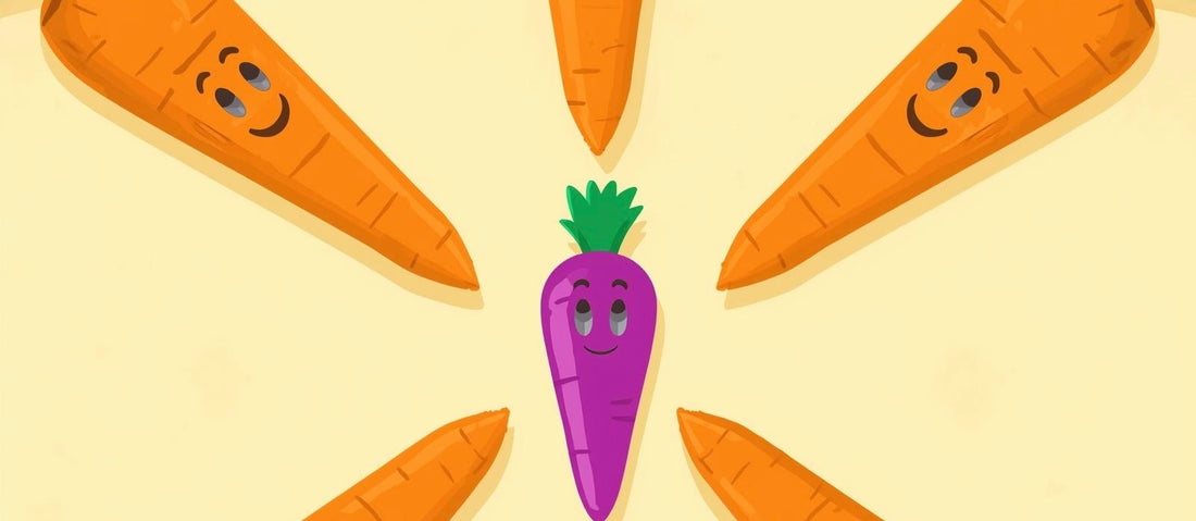 In a World Full of Orange, Be Purple