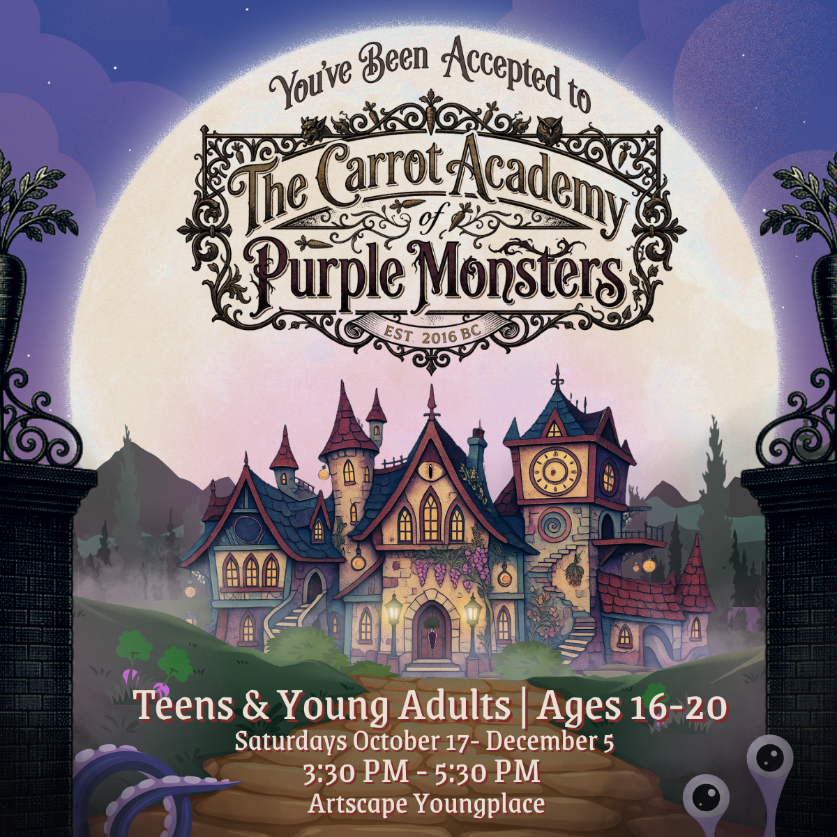 Teens & Young Adults Fall Workshop Series (Toronto)