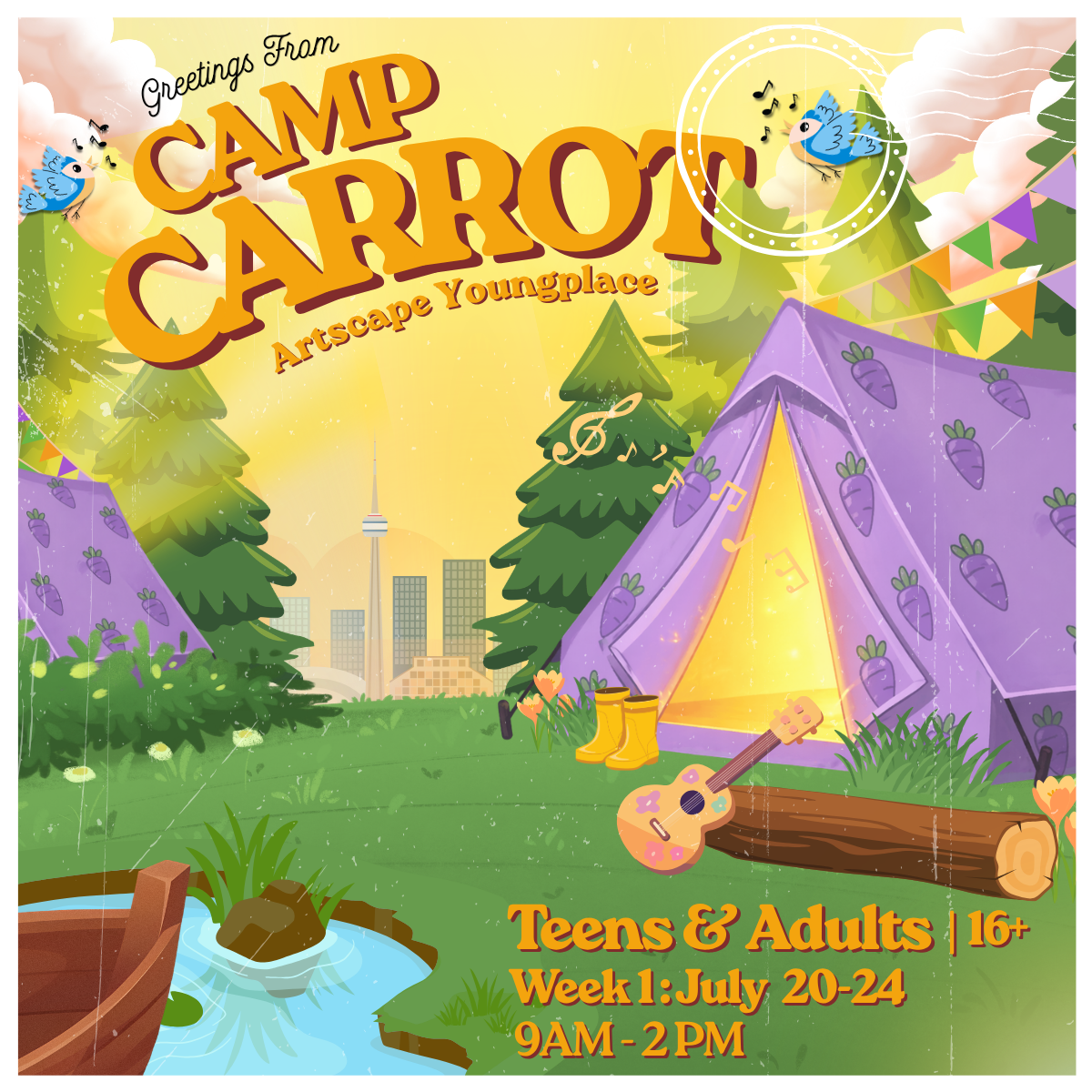 Teens & Adults Camp Carrot Summer (Toronto)
